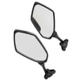 thumbnail image 4 of Pair Motorcycle Rearview Mirrors Black Visibility Replacement for Honda CBR F4 Racing, 4 of 9