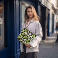 thumbnail image 6 of FORMRS 13-13.3 inch Laptop Sleeve Case Soft Carrying Quilted Computer Bag Cover, Green Flower Pattern, 6 of 7