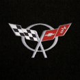 thumbnail image 6 of Lloyd Mats 620016 Corvette 1997-2004 2 Piece Black Velourtex C5 Logo Mat, 6 of 11