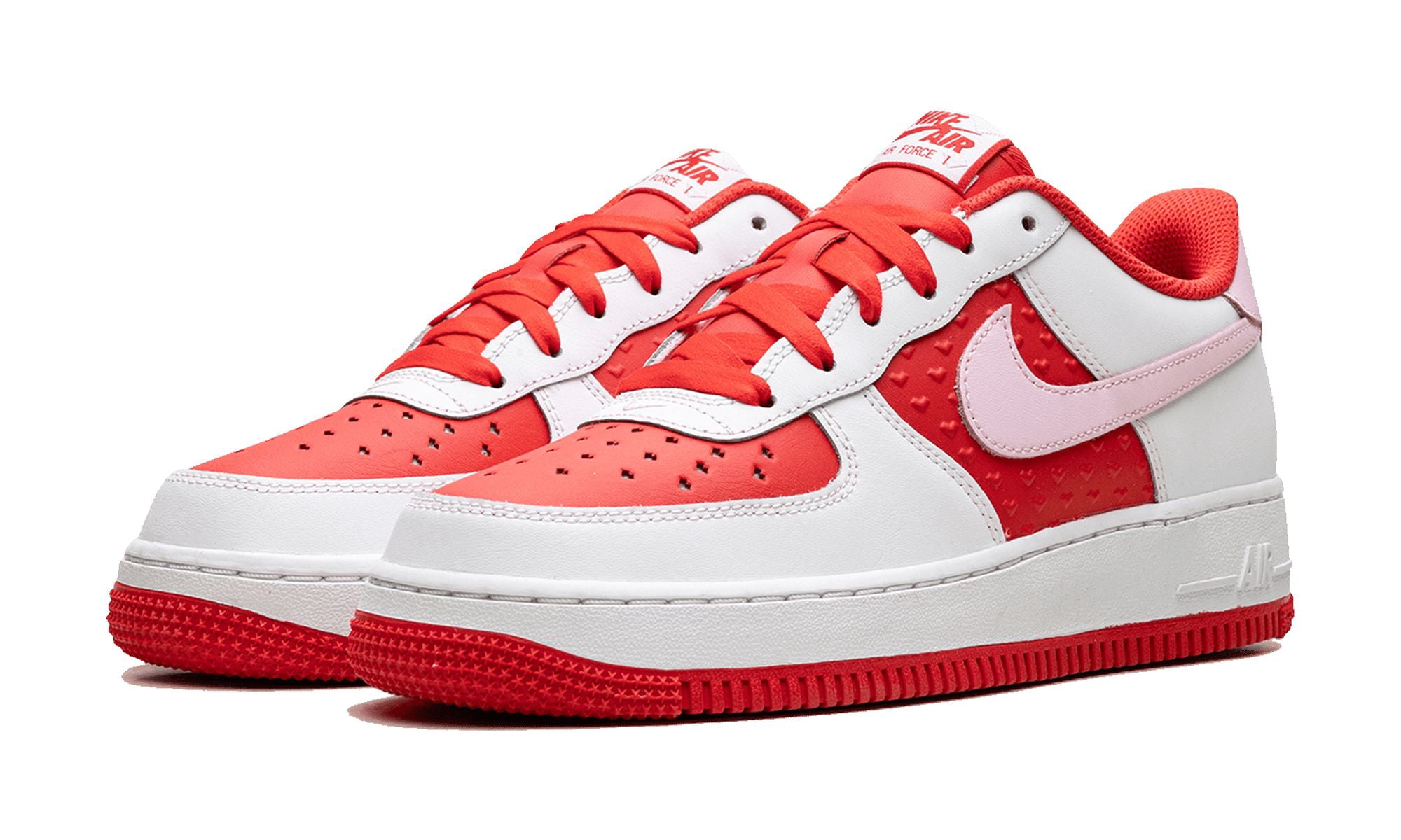 NIKE GRADE SCHOOL Air Force 1 Low GS "Valentine's Day" HV5165 121 from Stadium Goods