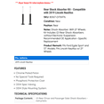 thumbnail image 2 of Rear Shock Absorber Kit - Compatible with 2019 Lincoln Nautilus, 2 of 2