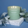 thumbnail image 3 of Pop of Color Desert Sage Scented Jar Candle, 3 Wick, 14.5 oz, 80 Hours Burn, Water, 3 of 5