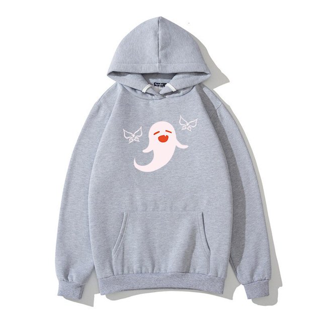 Genshin Impact Hu Tao capa con capucha mujeres hombres Kawaii dibujos animados Manga estética juego Streatwear pulóver Harajuku CasualM Gao Jinjia LED