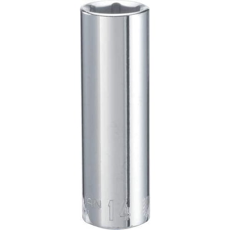 UPC: 0885911586948 | CRAFTSMAN Deep Socket  Metric  3/8-Inch Drive  14mm  6-Point (CMMT44431) Full Polish