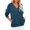 Navy, variant on Vivianyo HD Women's Spring Fall Winter Deep V-Neck Pullover Sweatshirt, Womens Loose Casual Long Sleeve Stretch Hem Sweat Tops, Women's White, Sizes S-2XL