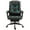 Black#7, variant on High Back Massage Office Chair - PU Leather Recliner with Footrest & Remote Control, Black