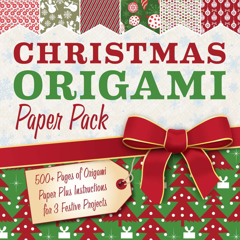 Christmas Origami Paper Pack 500+ Sheets of Origami Paper Plus