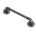 thumbnail image 3 of Door Handle, Zinc Alloy Round Base  Antique Drawer Handle With 4 Screws For Cabinet Retro Silver, 3 of 8