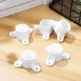 thumbnail image 4 of 12Pack Heavy Duty Plastic Flange Legs for Indoor Use Enhancing Noise Reduction and Slip Resistance, 4 of 4