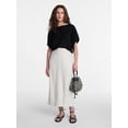 thumbnail image 3 of Time and Tru Women's Boatneck Top with Dolman Sleeves, Sizes XS-XXXL, 3 of 6