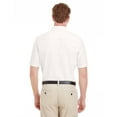 thumbnail image 3 of M582 Harriton Men's Short-Sleeve Twill Shirt Teflon - White - 4XL, 3 of 3