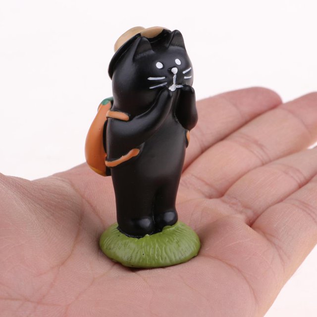 Estatuilla De Animales En Miniatura Estatua 1:12 Dollhouse Accesorios - perfke Figuras de osos de la casa de muñecas