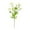 White, variant on Large Outdoor Sunset Mums Flowers Weather Resistant Windproof Fall Silk Realistic for Yard Porch Garden Planter Front Porch Backyard Balcony