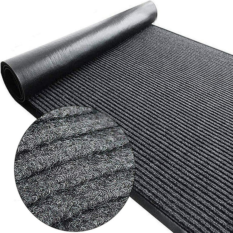 Heavy Duty Clean Step Boot Shoe Scraper Floor Mat, Perfect for Any Entryway  to Keep Your Home Clean, Waterproof Largest Available 23 x 36