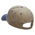thumbnail image 3 of Kwanzaa Kuumba Embroidered Pigment Dyed Wash Caps - Khaki Navy OSFM, 3 of 5