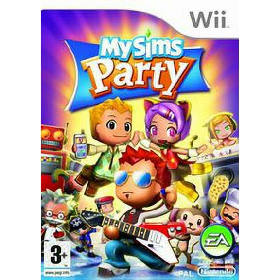 Restored MySims Party- Nintendo Wii (Refurbished)