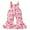 Pink, variant on Bagilaanoe Toddler Baby Girl Valentine's Day Jumpsuit Sleeveless Heart Print Romper Overalls 6M 12M 18M 24M 3T 4T Kids Long Flared Pants