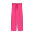 thumbnail image 6 of Ticikt Girls Sweatsuits Jogging Sweatpants and Half Zip Sweatshirts 2 Piece Matching Sweat Sets,Color:Hot Pink, 6 of 9