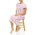 thumbnail image 5 of EZI Women's Plus Cotton-Rich Short Sleeve Darling Nightgown, 5 of 6