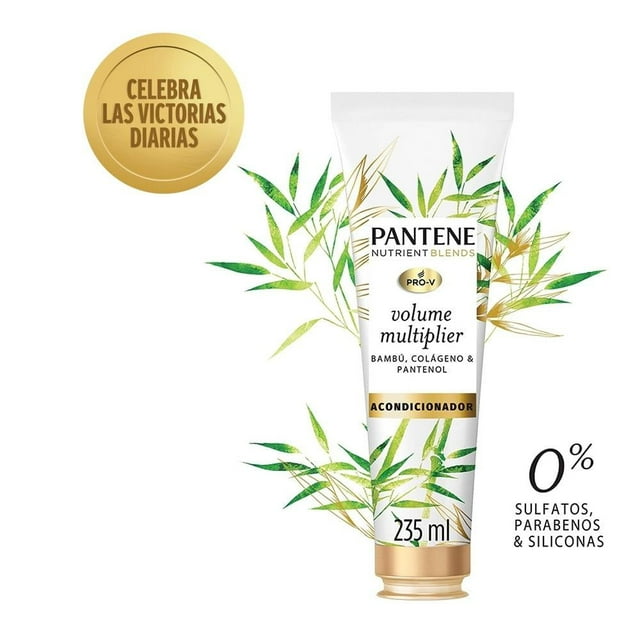 Acondicionador Pantene Pro-V nutrient blends volume multiplierl 235 ml