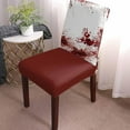 thumbnail image 2 of Halloween Dining Room Chair Covers Set of 6, Bloody Handprint Horror Blood Stretch Chair Slipcovers Removable Washable Seat Cover Chair Protectors for Kitchen Home, Hotel Banquet, 2 of 6