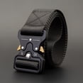 thumbnail image 1 of Cinturón táctico militar para hombres, correa de nailon, hebilla de liberación rápida, resistente para regalo del Día del Padre, negro, 53,1" Sailing  Electrónica, 1 of 4
