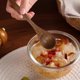 thumbnail image 5 of Juego de cucharas de madera - Cucharones de sopa de madera natural de 2 piezas con cuenco profundo y asa larga para cocinar y servir, 5 of 6
