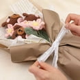 thumbnail image 4 of TLKKUE Crochet Knitting Animal Or Flower Bouquets Kit With Cotton Yarn Thread Instructions DIY Knit Tool Set Accessories, 4 of 7