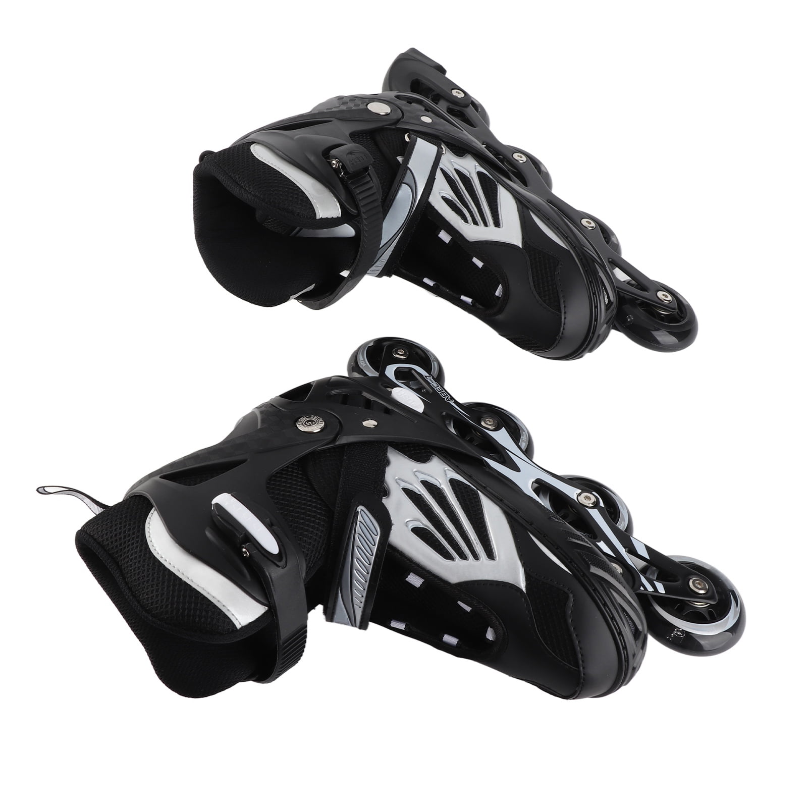 6-12 Skate Shoes For Kids Adjustable Illuminating Inline Skates With Light Up Wheels For Kids And Youth Girls Boys Inline Skates