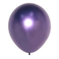 thumbnail image 6 of Efavormart 5 Pack | 18" Chrome Purple Metallic Latex Balloons, Helium Party Balloons, 6 of 10