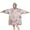 Pioneer Flower Floral-2, variant on Wearable Oversized Blanket,Pioneer Flower Floral Print Pattern Wearable Blanket Hoodie for Adults,Cozy Hooded Blankets with Super Pockets,Super Warm Fuzzy Pullover for Women & Men