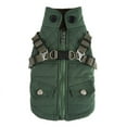 thumbnail image 1 of Chaqueta con cinturón de seguridad Abrigo de invierno para cachorros - ropa para cachorros, 1 of 5