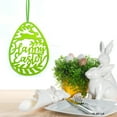 thumbnail image 2 of Wovilon Pendant Easter Hanging Eggs Door Decorations Happy Easter Ornaments Favors Supplie, 2 of 7