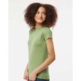 thumbnail image 2 of Tultex Women's Poly-Rich Slim Fit T-Shirt, 2 of 5