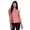 Coral Pink, variant on Active Women's Quick Drying Buttery Soft Crewneck Tank Top