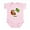 Petal Pink, variant on CafePress - Brazil Teddy Bear Infant Bodysuit - Baby Light Bodysuit, Size Newborn - 24 Months