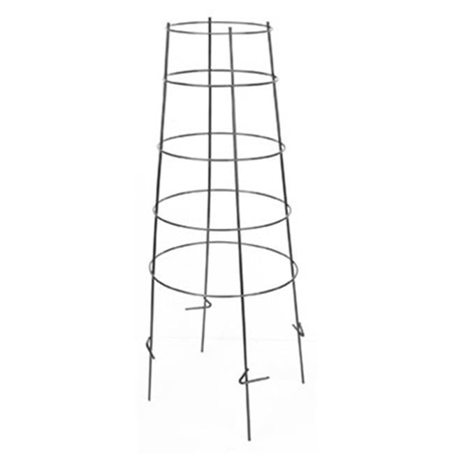 89703TV 42 in. Green Inverted Gauge Plant Support & Tomato Cage Pack Of 5