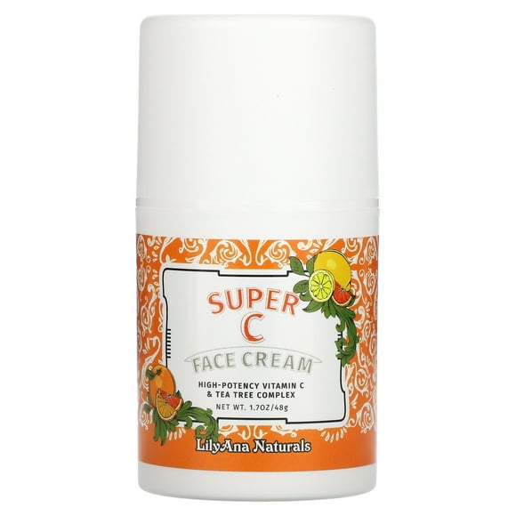Lilyana Naturals, Super C Face Cream, 1.7 oz (48 g)