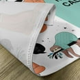 thumbnail image 5 of Ambesonne Animal Place Mats Set of 4, American Sloth Tribe, Standard Size, Multicolor, 5 of 6