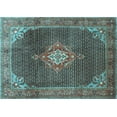 thumbnail image 1 of Ahgly Company Indoor Rectangle Persian Light Blue Traditional Area Rugs, 8' x 12', 1 of 4