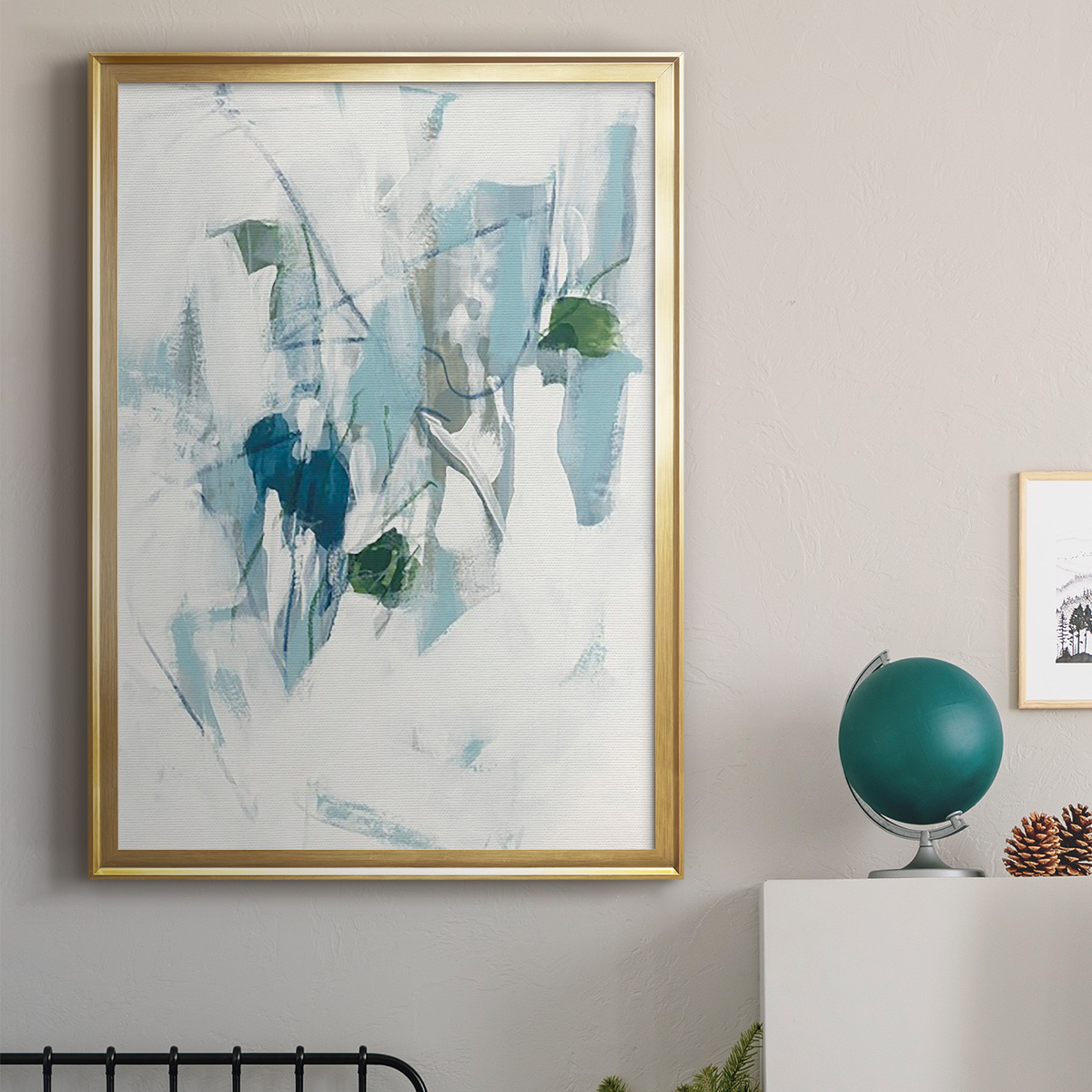 Ice Cavern II Premium Framed Print, in Gold, Black, or Silver - Ready to Hang