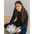thumbnail image 2 of Unizone Uniforms Girls Long Sleeve Polo Shirt (Medium, Navy Blue), 2 of 6