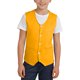 thumbnail image 4 of Odeerbi Chaqueta de Traje de Niños y Niñas Color Sólido V Cuello Botón Chaleco Con Bolsillos Vestido Formal Chaleco Para La Fiesta de Boda, 4 of 9