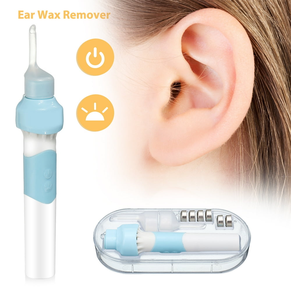 Ear Wax Vacuum Removal Kit Easy Ear Cleaner & Ear Wax Removal Tool Soft Silicone, Automatic