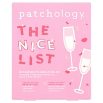 Patchology The Nice List 4-Piece Under Eye Mask and Lip Gel Mask Sampler Kit