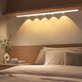 thumbnail image 5 of Dalxymotic LED Under Cabinet Light, USB C Rechargeable Motion Sensor Light Bar, 3 Color Modes Warm Natural Cool White, Magnetic Stick On Cabinet Lamp for Kitchen, Closet, Pantry, 5 of 7
