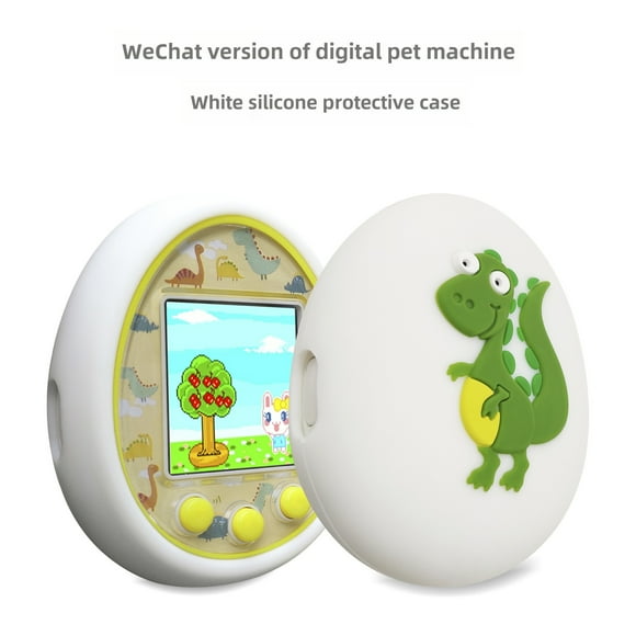 Interactive Electronic Pet Toy for Kids 7-14: OK550 Charging Version with Silicone Case – Educational & Fun Tamagotchi Style Game for Intelligence Development, Parent-Child Bonding & Social Skills