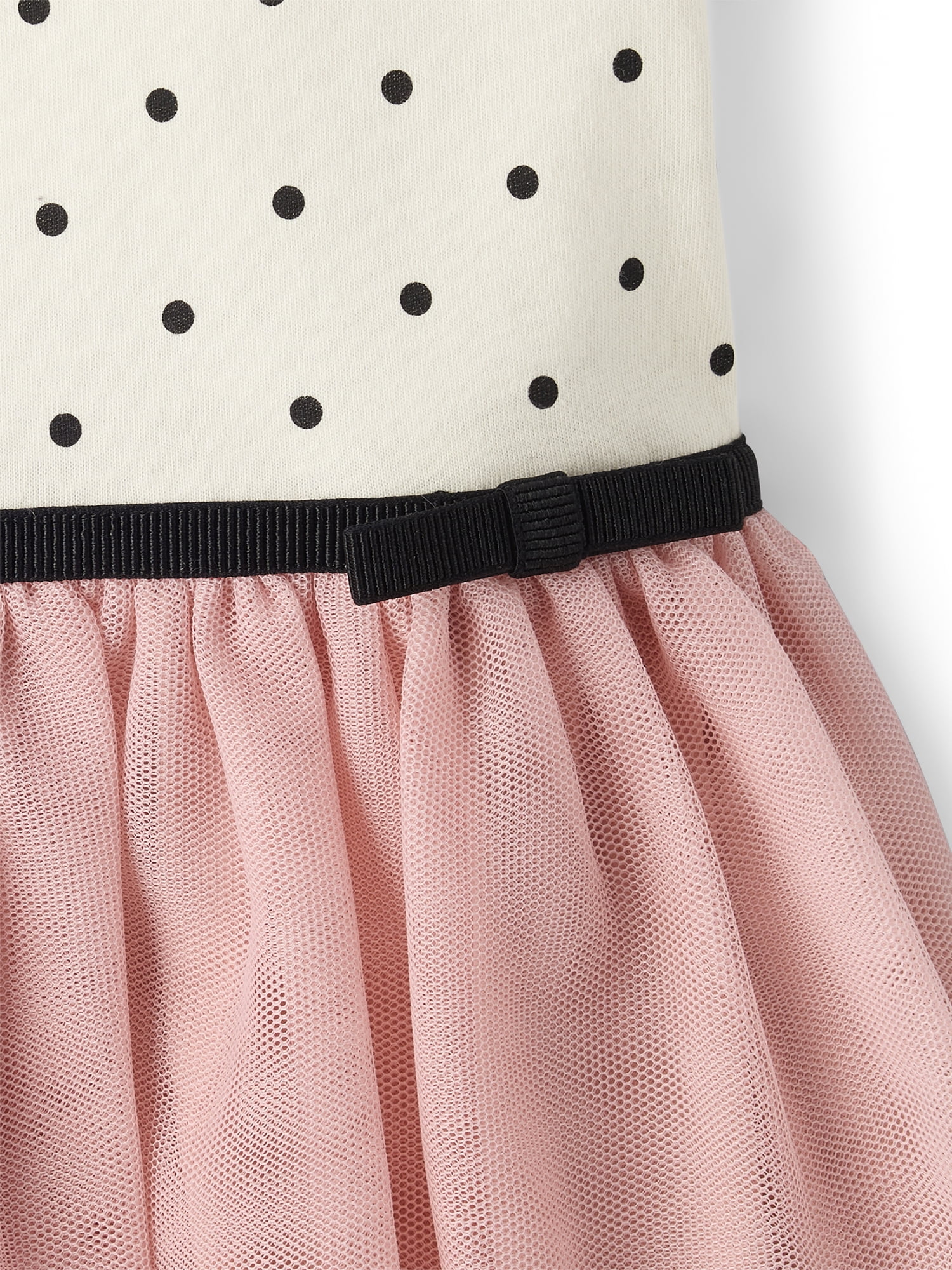 The Children's Place Baby And Toddler Girls Short Flutter Sleeve Dot Print Tutu Dress, Sizes 6M-5T