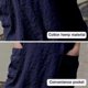 thumbnail image 3 of New 2023 Cotton Linen Apron Cross Back Apron For Women With Pockets Pinafore Dress For Baking Cooking - ya, 3 of 4