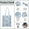 thumbnail image 2 of Sac Fourre-Tout en Toile Bohème Géométrique – Sac à Main Réutilisable Coloré, 2 of 6